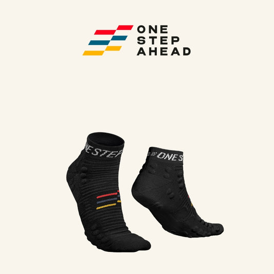 Black Low Compression Running Socks