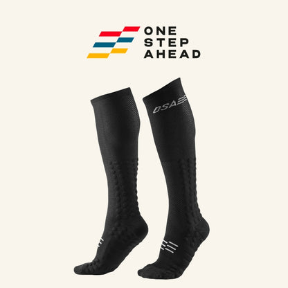 Black Max Compression Running Socks