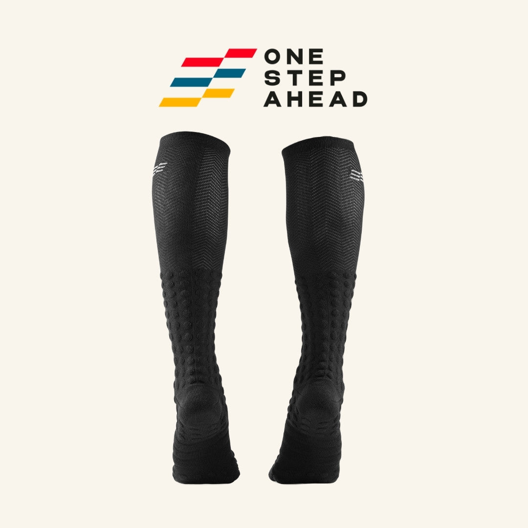 Black Max Compression Running Socks