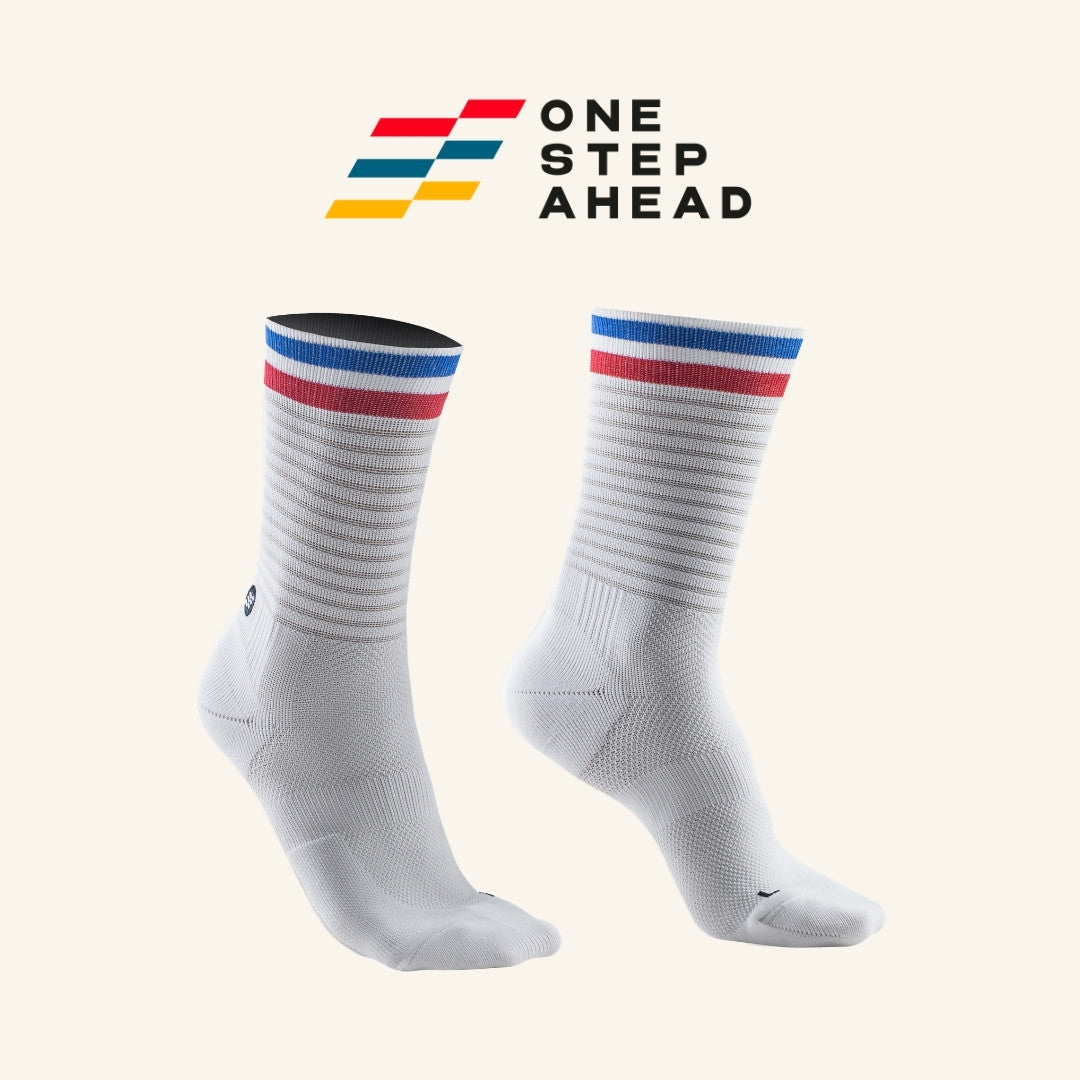 High Cushion Stripe Running Socks
