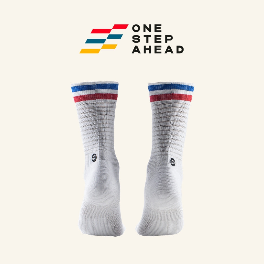 High Cushion Stripe Running Socks