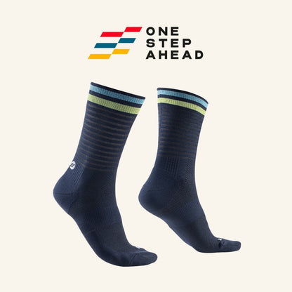 High Cushion Stripe Running Socks