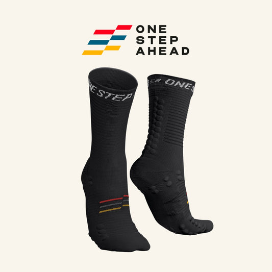 Black High Compression Running Socks