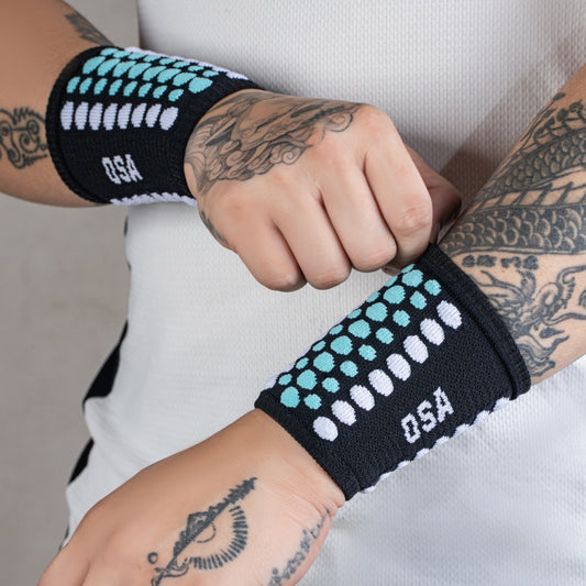 Midnight Mint Sweat Wristbands