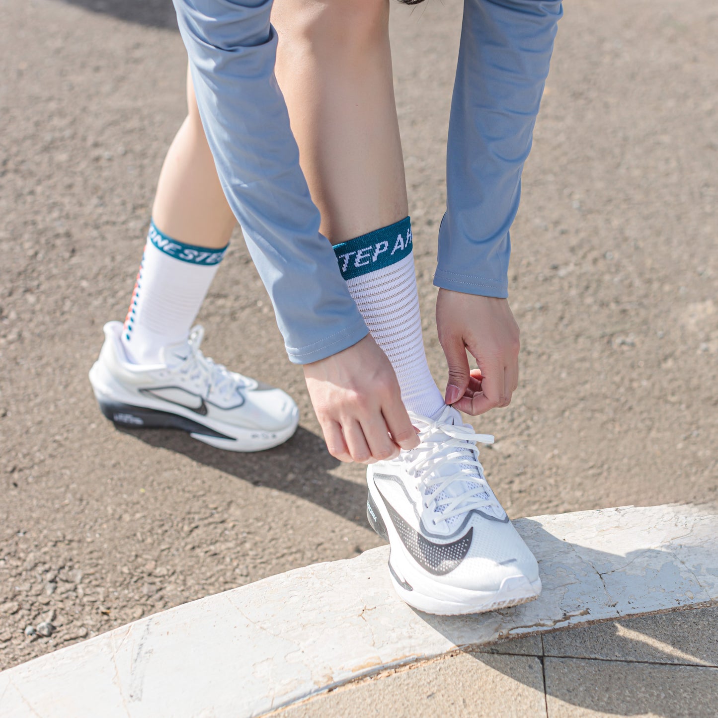 Arctic Blaze High Compression Running Socks