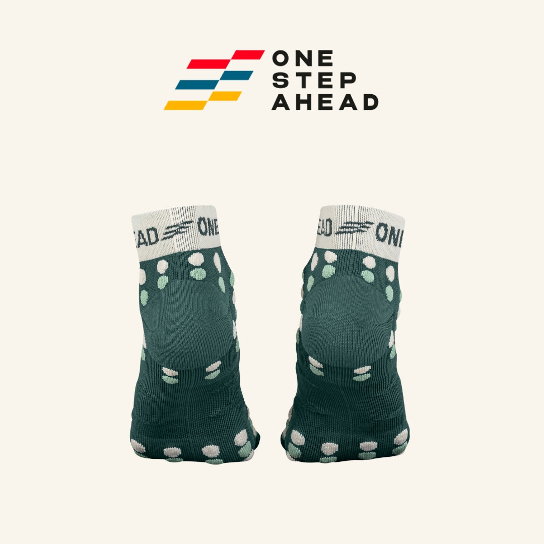 Sage Storm Low Compression Running Socks