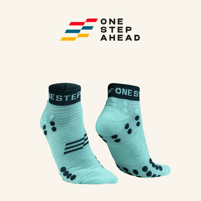 Tidal Mint Low Compression Running Socks