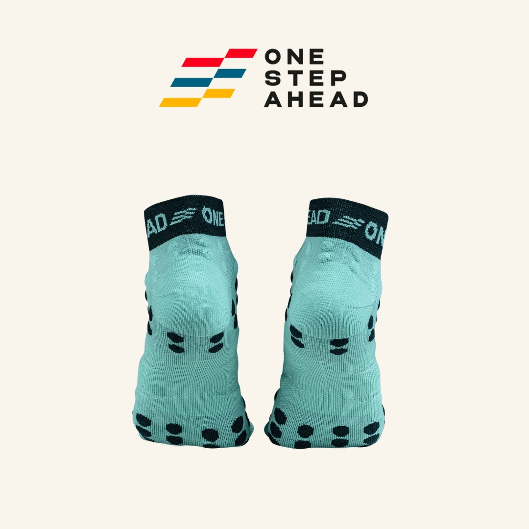 Tidal Mint Low Compression Running Socks