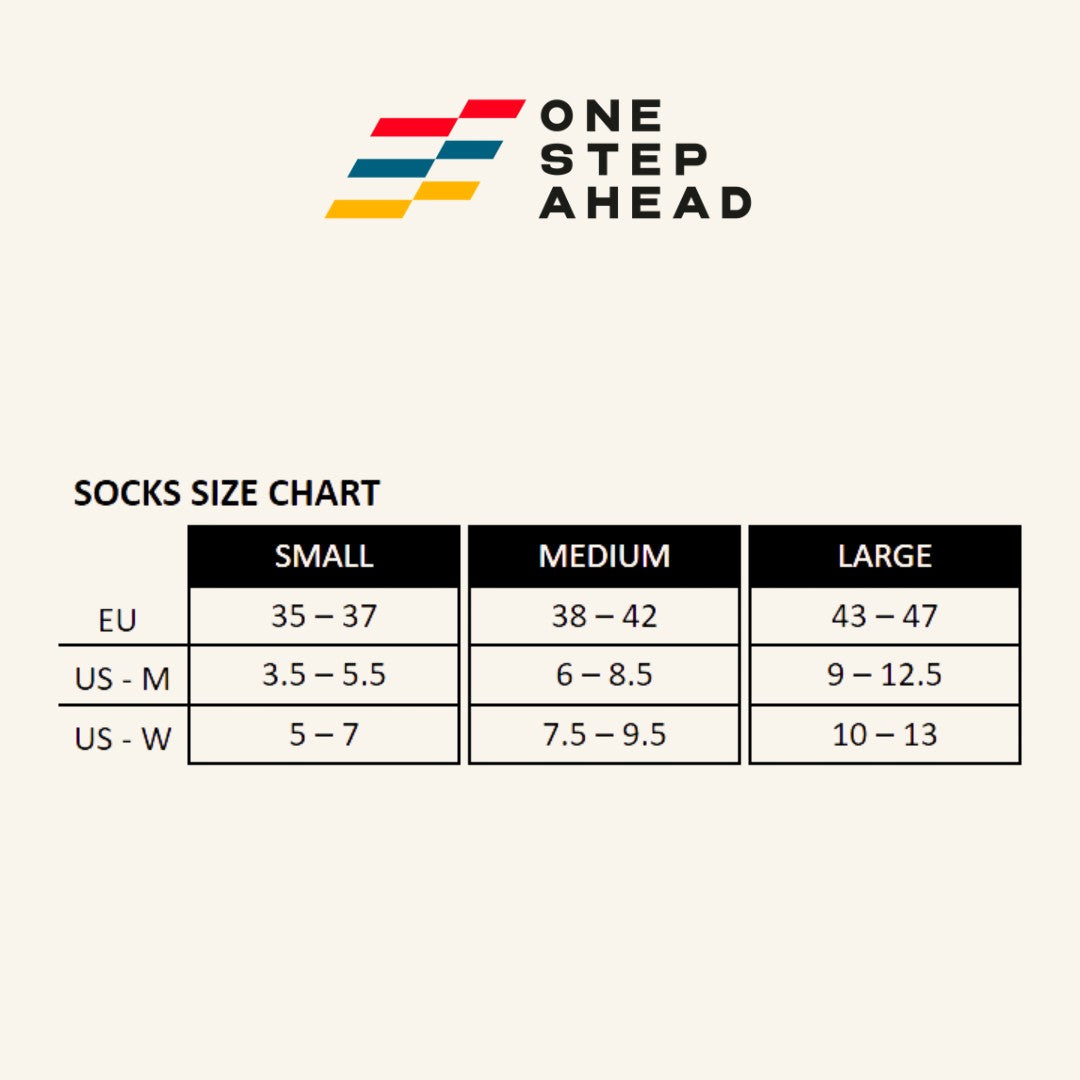 Black High Compression Running Socks